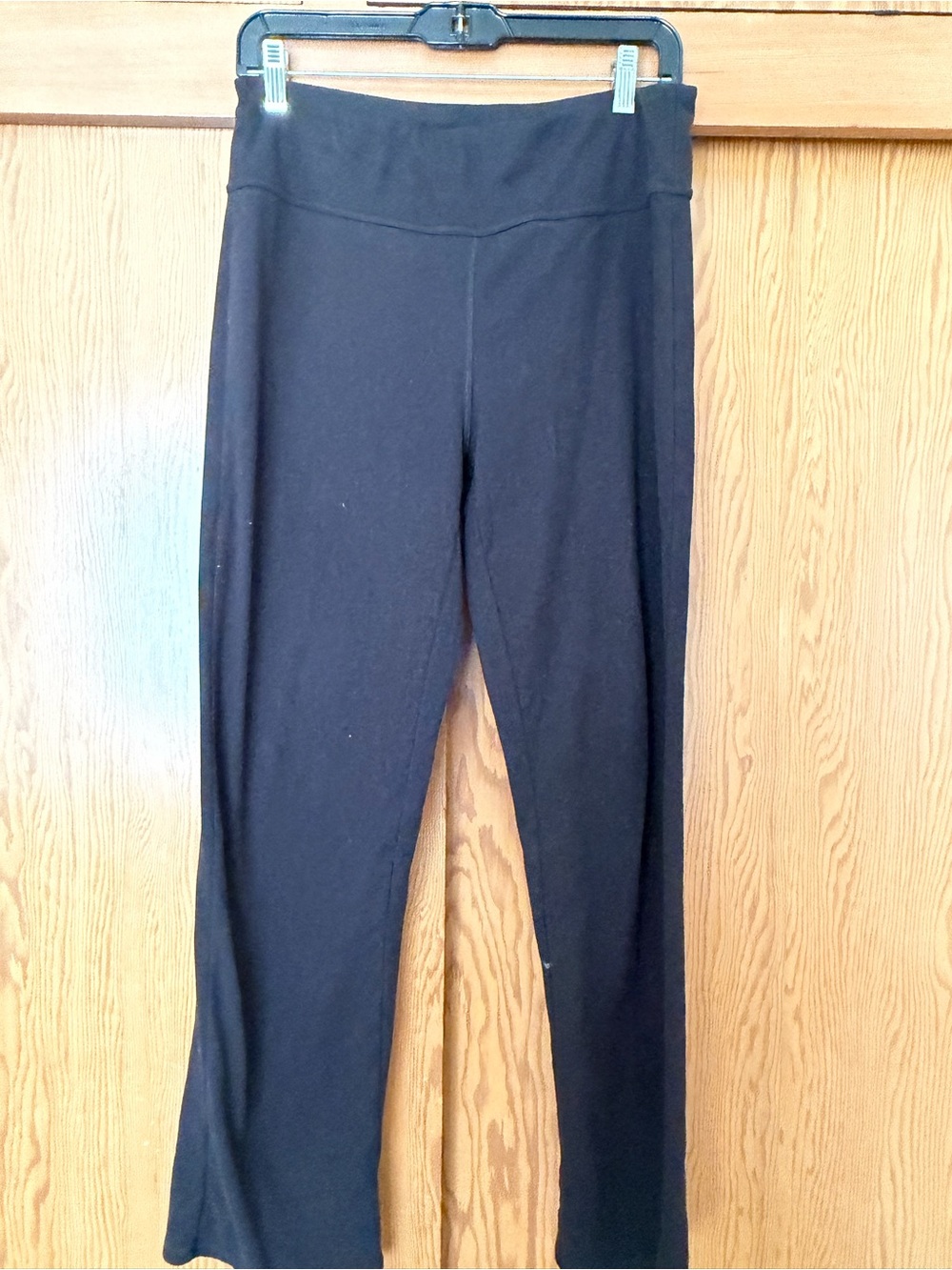 Fleece flare leg sweatpants